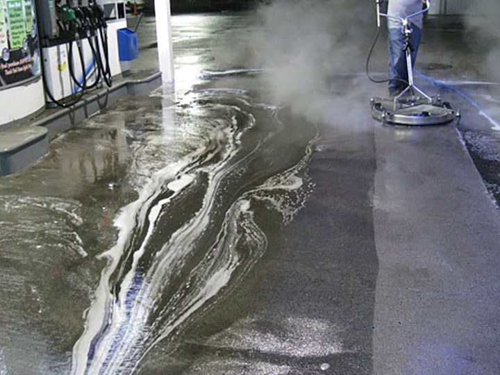 gas station pressure washing orlando