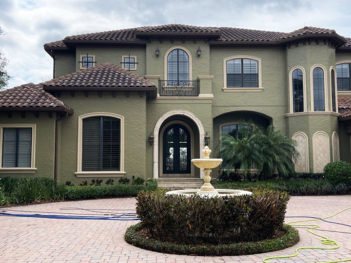 tile roof cleaning in windermere