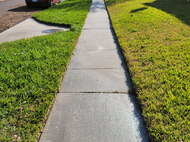 Entryway pressure washing services